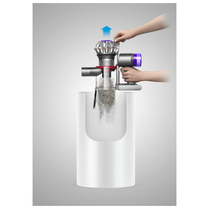 Dyson v8 advanced aspirapolvere senza filo 2in1 nichel argento 425w 40min autonomia