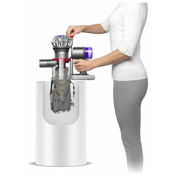 Dyson v8 advanced aspirapolvere senza filo 2in1 nichel argento 425w 40min autonomia