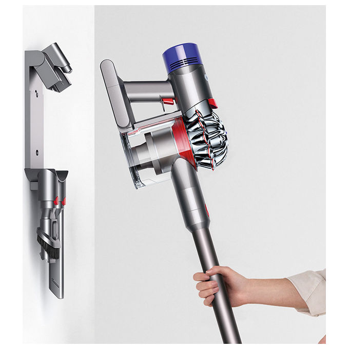 Dyson v8 advanced aspirapolvere senza filo 2in1 nichel argento 425w 40min autonomia
