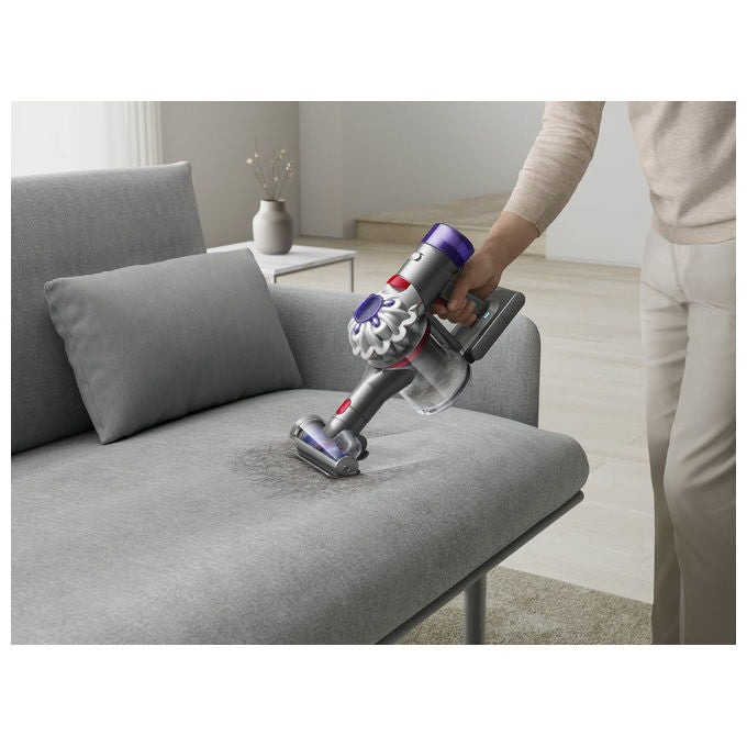 Dyson v8 advanced aspirapolvere senza filo 2in1 nichel argento 425w 40min autonomia