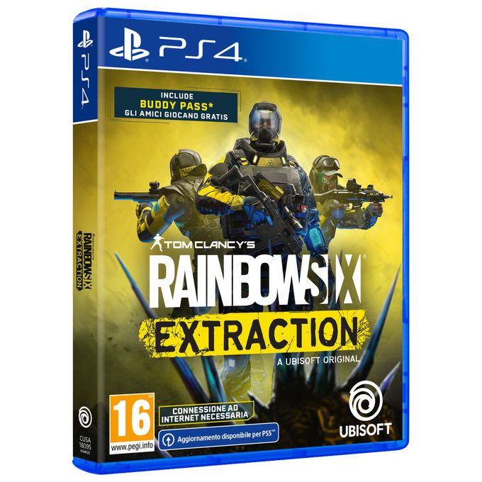 Ubisoft rainbow six extraction videogioco fps cooperativo tattico ps4 standard edition