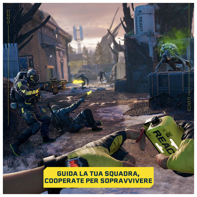 Ubisoft rainbow six extraction videogioco fps cooperativo tattico ps4 standard edition