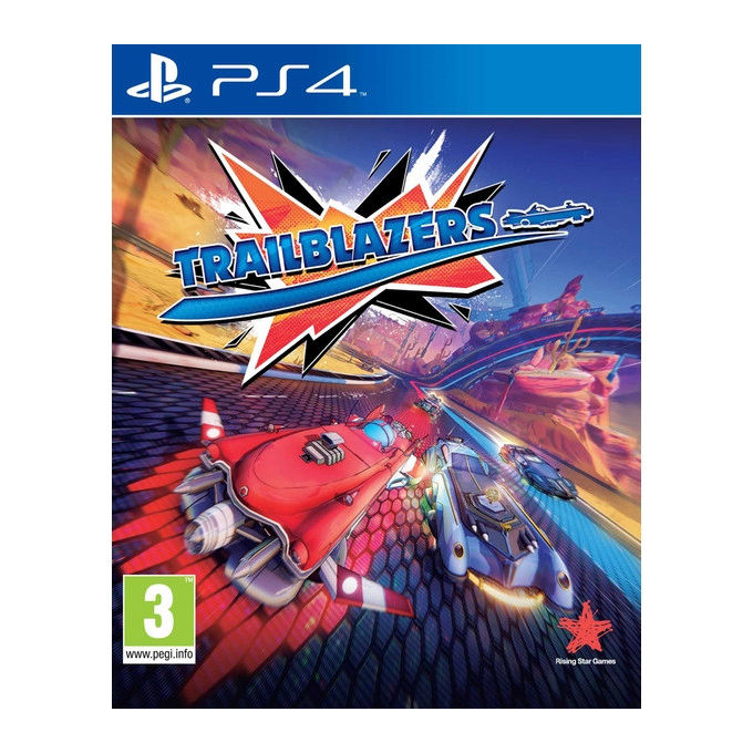 Trailblazers gioco di corse arcade multiplayer per ps4 colora la pista plaion