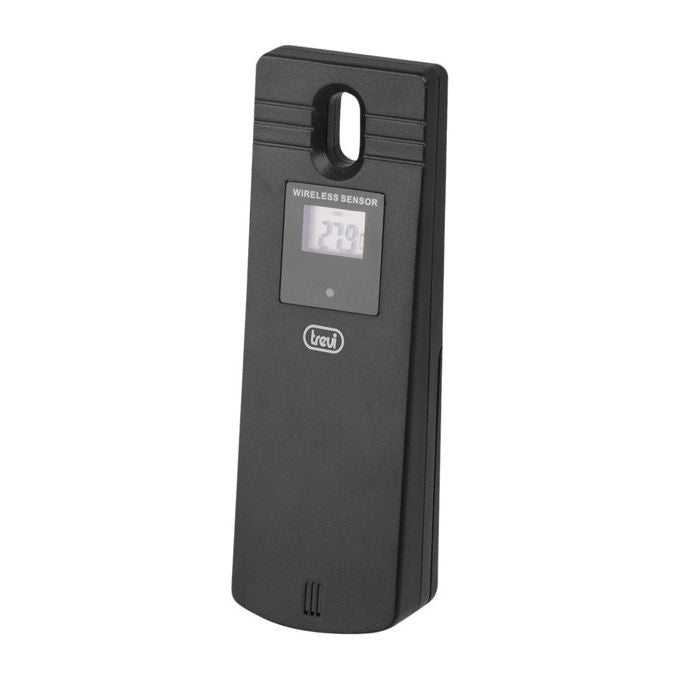 Trevi stazione meteo me 3108 rc nero radiocontrollata con sensore esterno senza fili