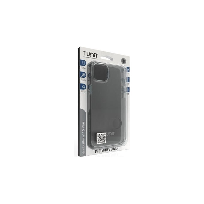 Tunit custodia trasparente protettiva per iPhone 15 Plus 6.7 pollici modello TTIP15PLCL