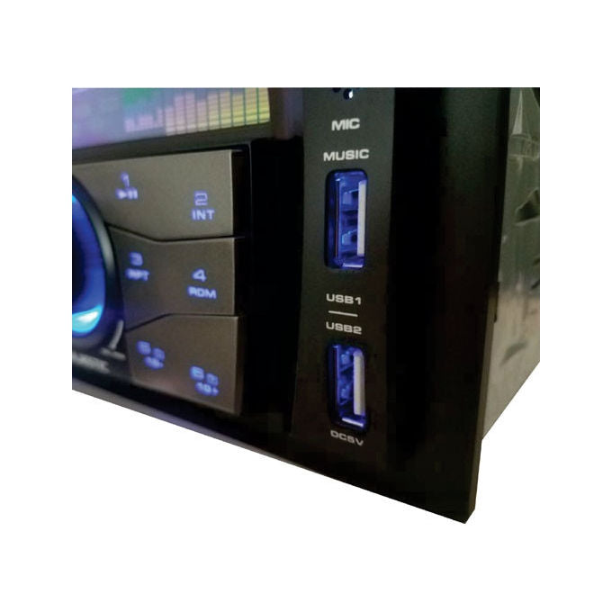 New majestic autoradio sv517 2 din dab bluetooth 180w usb frontale nero