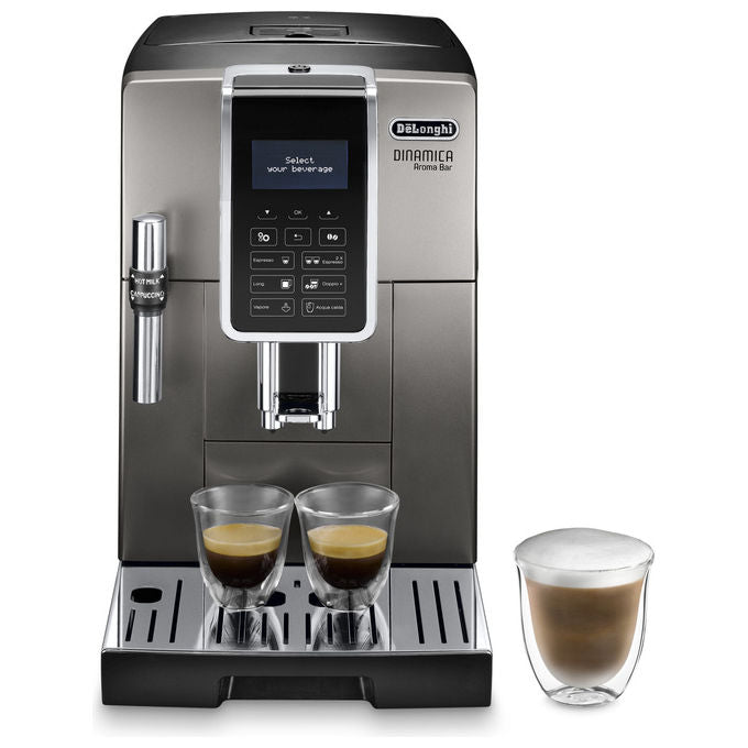 De longhi macchina espresso automatica dinamica aroma bar ecam359.37.tb 1.8l nero