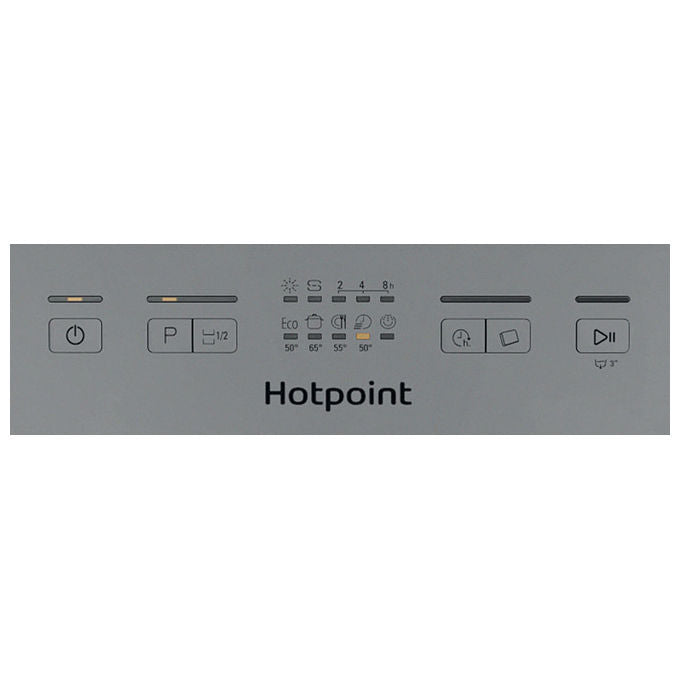Hotpoint H2F HL626 X Lavastoviglie Libera Installazione 14 coperti Classe E 46 dB Motore Inverter (85x60x59 cm) colore Acciaio Inox