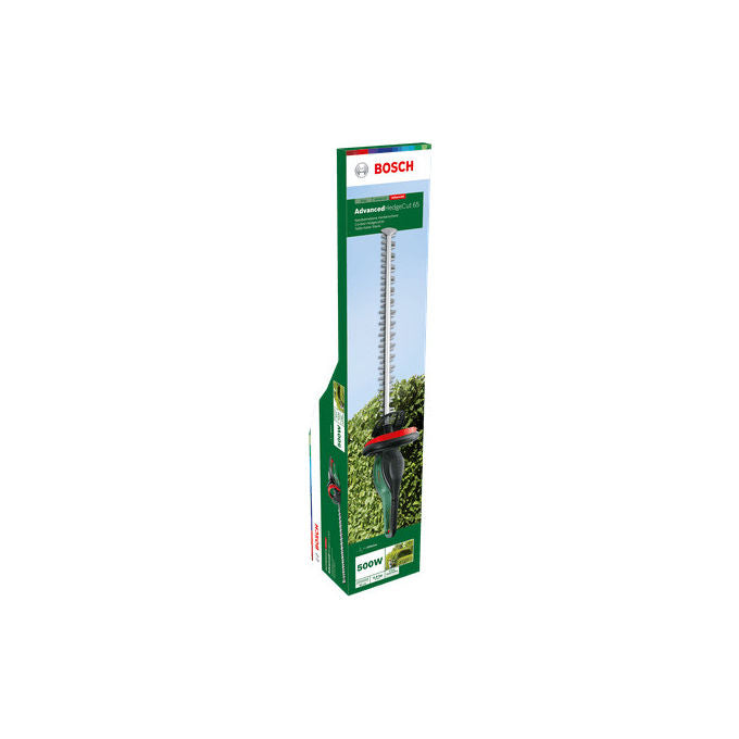 Bosch tagliasiepi elettrico advancedhedgecut 65 500w lama 65cm silenzioso per siepi