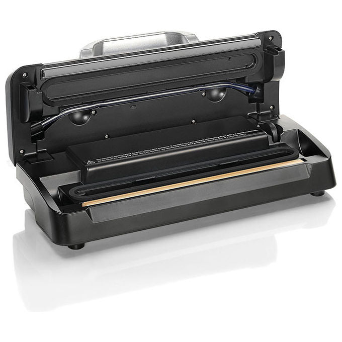 Laica macchina per sottovuoto vt3119 nera 700 mbar 110w sigillatura automatica 30 cm