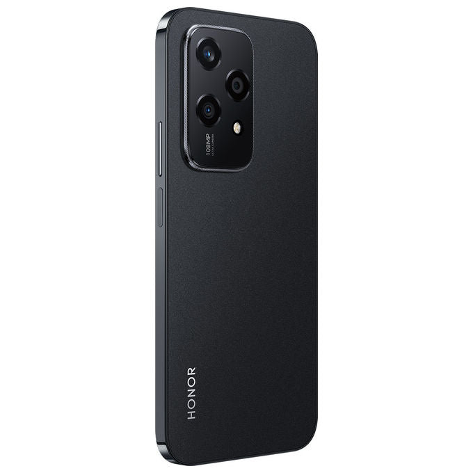 Honor 200 lite smartphone 5g 256gb 8gb ram 6.7 pollici amoled dual sim nero android 14