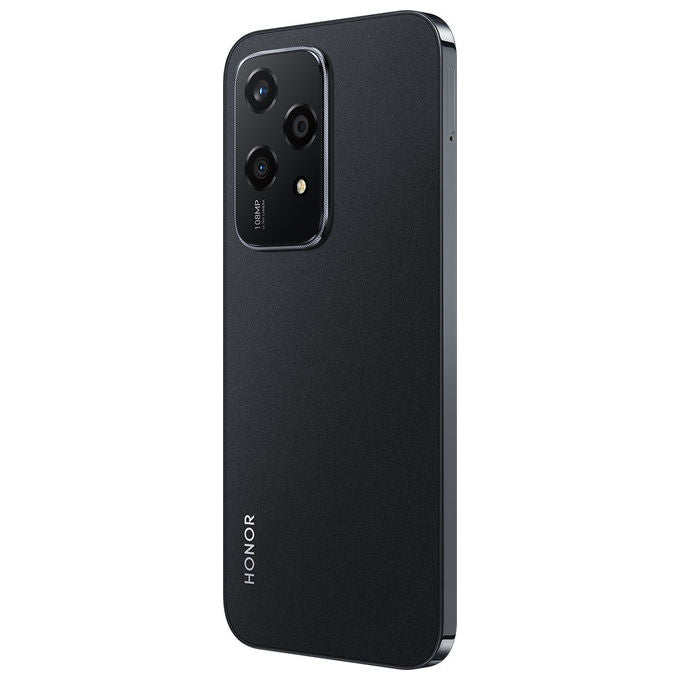 Honor 200 lite smartphone 5g 256gb 8gb ram 6.7 pollici amoled dual sim nero android 14