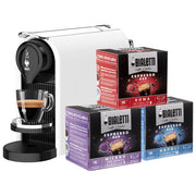 Bialetti GIOIA PLUS Macchina da caffe' Capsule 0,5 L 20 bar 1200 W con 48 Capsule colore Rosso Bianco