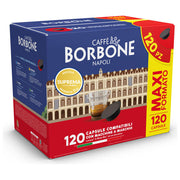 Borbone capsule caffe' Suprema compatibili Lavazza A Modo Mio 120 pezzi