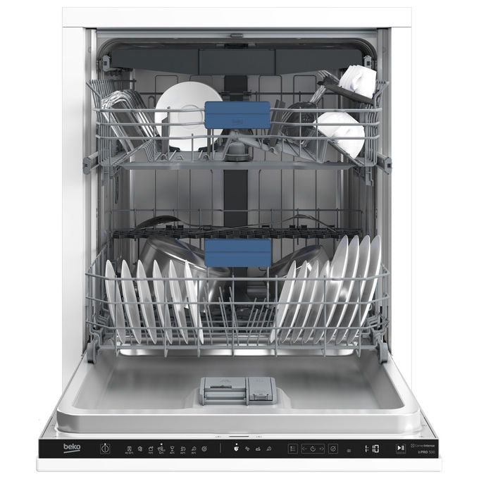 Beko BDIN38651C bPRO 500 Lavastoviglie Incasso 16 coperti Classe B 43 dB 8 programmi CornerIntense (82x60x55 cm) colore Nero