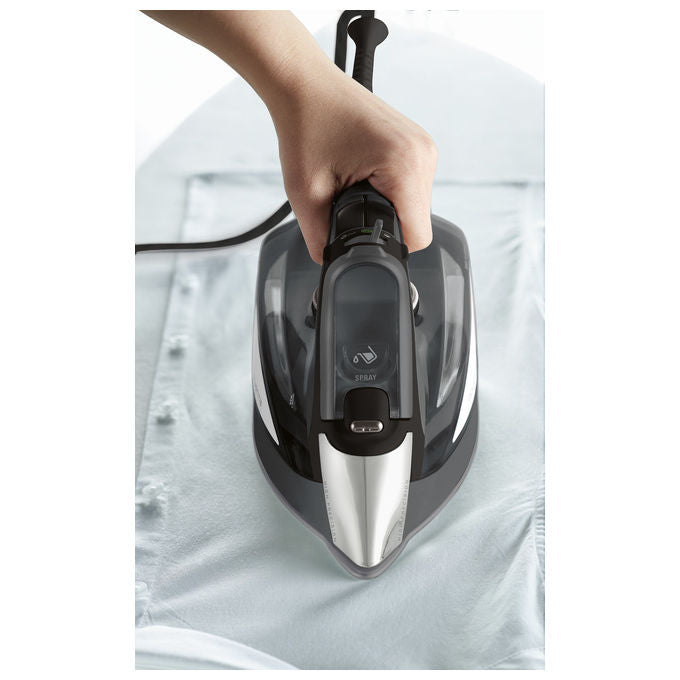 Rowenta ferro da stiro a vapore DW7025 2700W anticalcare microsteam 400HD nero grigio