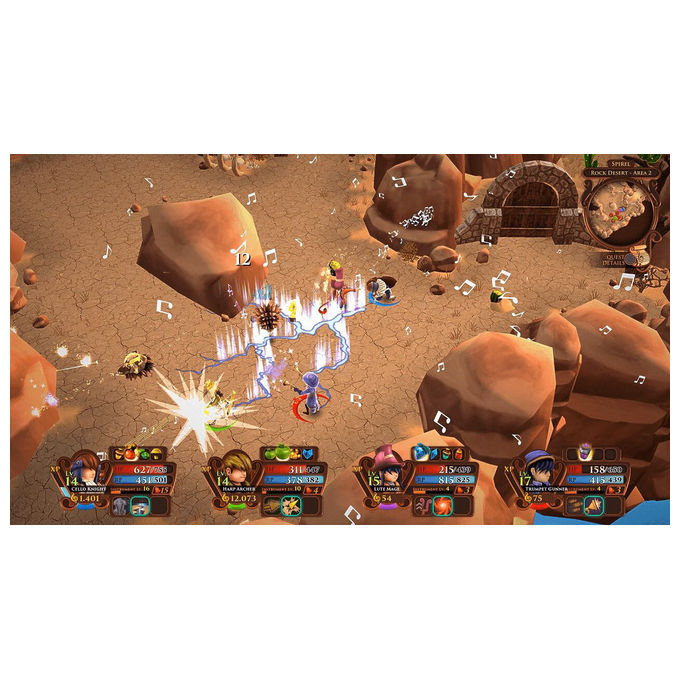 AereA videogioco action rpg multiplayer ambientazione musicale per playstation 4 ps4