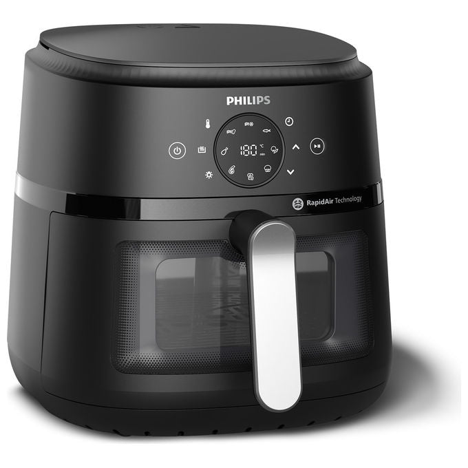 Philips NA231-00 Friggitrice ad aria 6.2 L 1700 W 13 Programmi RapidAir Display Touch colore Nero