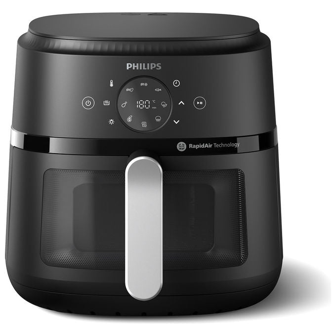 Philips NA231-00 Friggitrice ad aria 6.2 L 1700 W 13 Programmi RapidAir Display Touch colore Nero