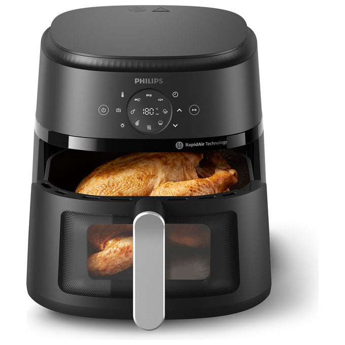 Philips NA231-00 Friggitrice ad aria 6.2 L 1700 W 13 Programmi RapidAir Display Touch colore Nero