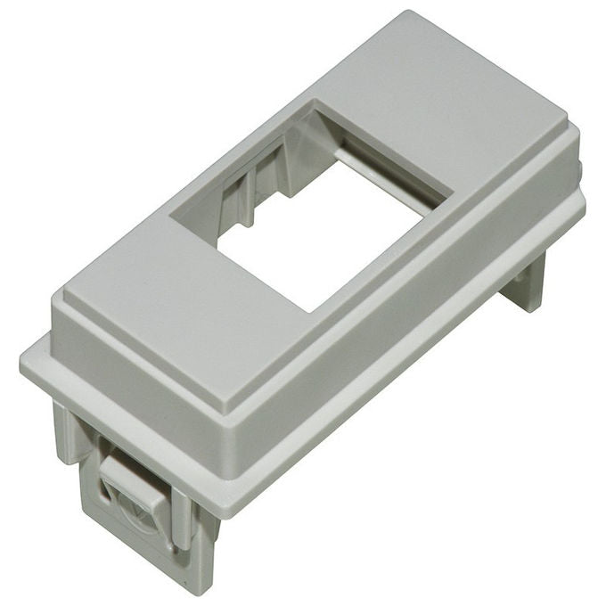 Adattatore portafrutto rj45 8 poli per biticino living now grigio lp7978 link