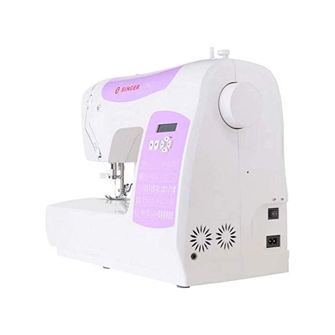 Singer macchina da cucire automatica c5205 violetto con display lcd e luce led