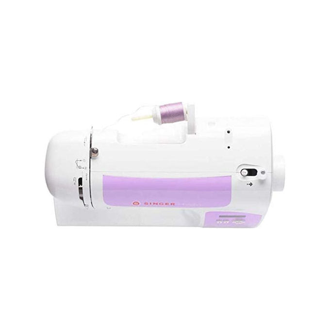 Singer macchina da cucire automatica c5205 violetto con display lcd e luce led