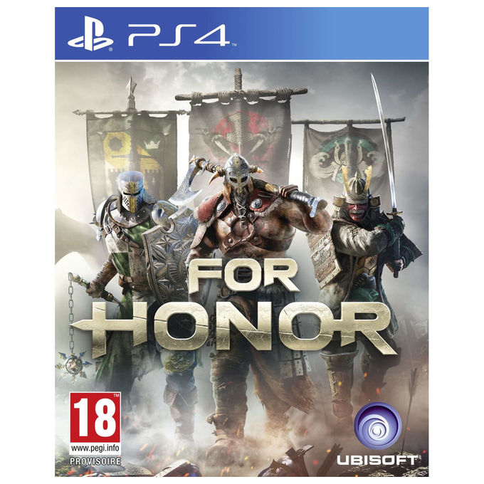 Ubisoft for honor videogioco ps4 multiplayer combattimento pegi 18 edizione standard