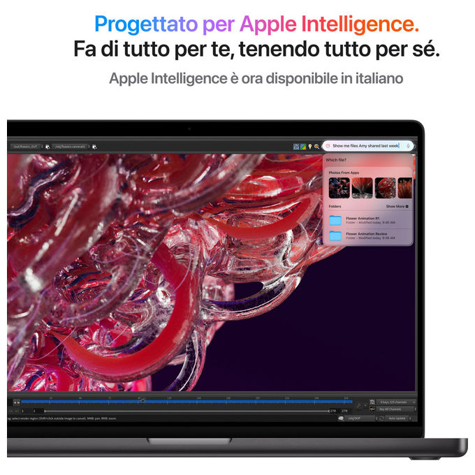 Apple macbook pro 14 m4 16gb ram 1tb ssd nero siderale computer portatile