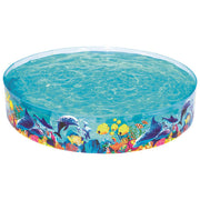 Bestway piscina gonfiabile rotonda per bambini 1612 l multicolore 3 anni 55031