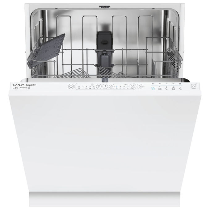 Candy CIP 3E7L0W Rapido' Lavastoviglie Incasso 13 coperti Classe E 47 dB Inverter Wi-Fi (82x60x56 cm) colore Bianco