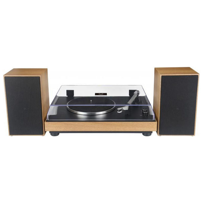 Majestic 110554 WD TT 54 Giradischi Vintage 33 45 Giri Bluetooth 5.4 USB 30W Altoparlanti Esterni RCA colore Nero Legno
