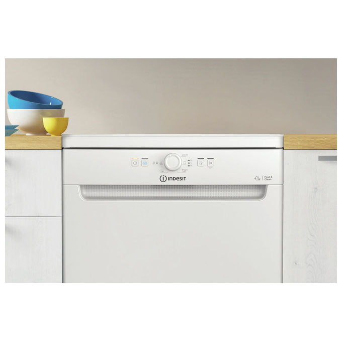 Indesit D2F HK26 Lavastoviglie Libera Installazione 14 coperti Classe E 46 dB 6 programmi (85x60x59 cm) colore Bianco
