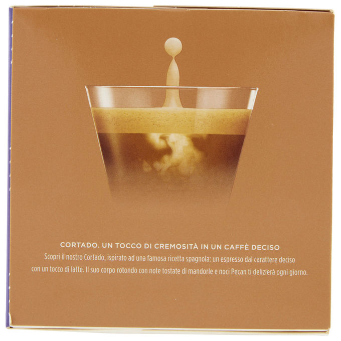 Nescafe Dolce Gusto capsule caffe Cortado Espresso Macchiato intensita 8 16 pezzi