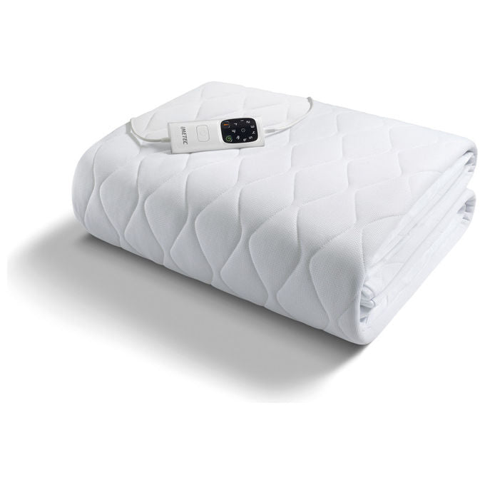 Imetec 16728 Scaldasonno Adapto Maxi Coprimaterasso Singolo 195x90 cm 150W 6 Temperature Basso Consumo Tessuto Anallergico colore Bianco