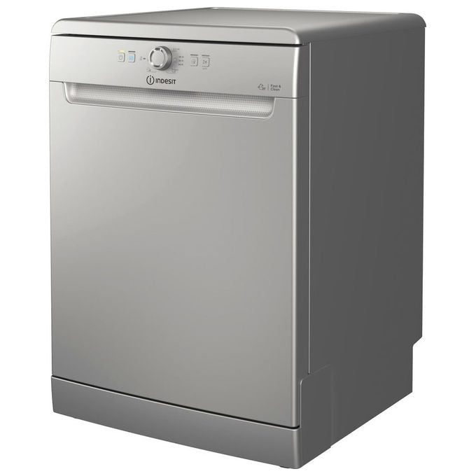 Indesit D2F HK26 S Lavastoviglie Libera Installazione 14 coperti Classe E 46 dB 6 programmi (85x60x59 cm) colore Argento