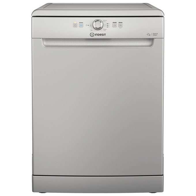 Indesit D2F HK26 S Lavastoviglie Libera Installazione 14 coperti Classe E 46 dB 6 programmi (85x60x59 cm) colore Argento