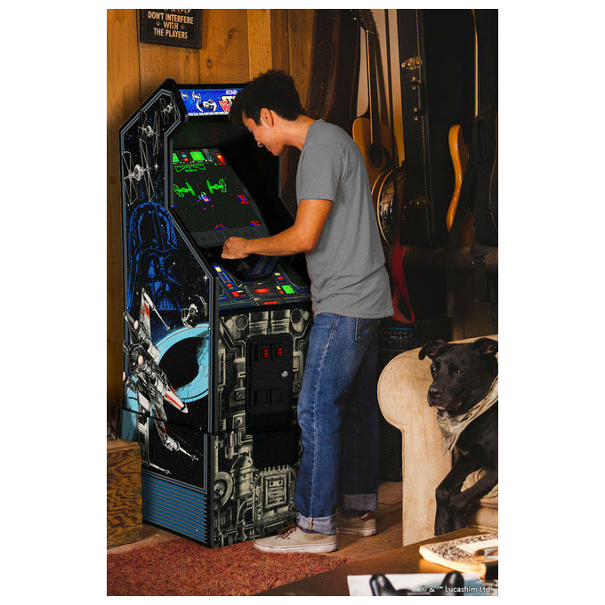 Arcade1Up STW-A-301613 Cabinato Arcade Star Wars 3 Giochi Schermo LCD 17'' 154 cm colore Multicolore