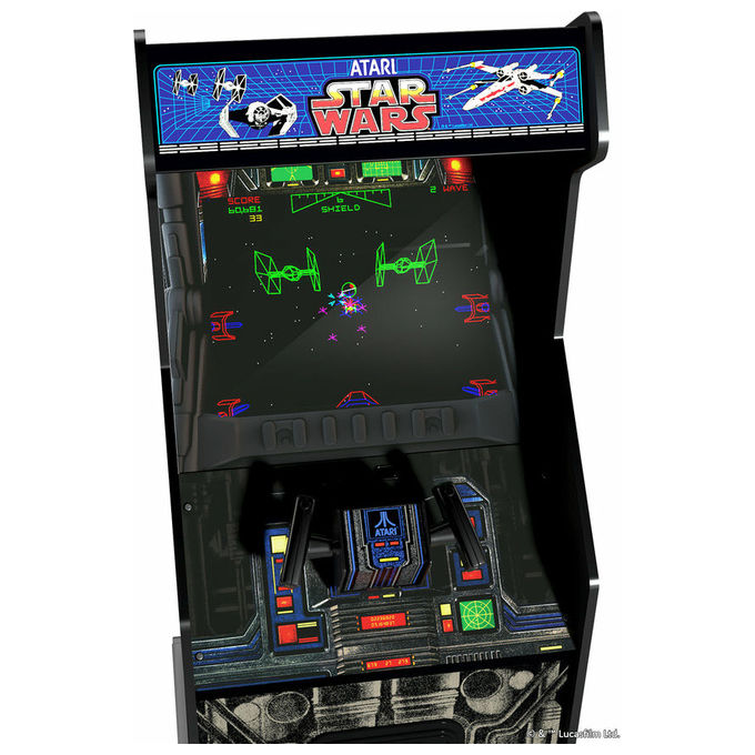 Arcade1Up STW-A-301613 Cabinato Arcade Star Wars 3 Giochi Schermo LCD 17'' 154 cm colore Multicolore