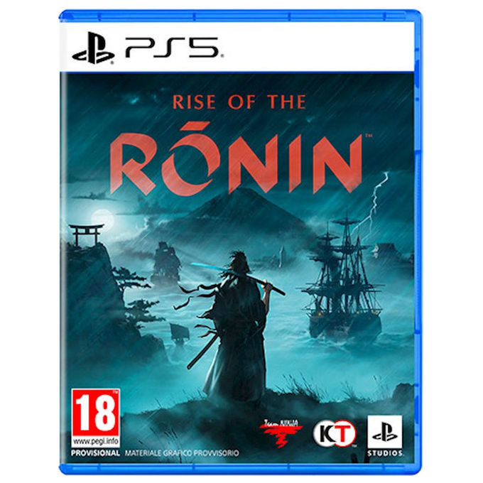 Sony videogioco rise of the ronin per ps5 azione avventura open world pegi 18