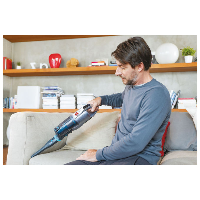 Hoover scopa elettrica senza fili h free 500 hydro plus 2in1 aspira lava 45min grigio