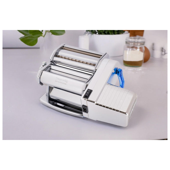 Imperia 4600 PastaFacile Classica Motore Elettrico per Macchina Pasta 65W 2 Velocita' Made in Italy colore Argento