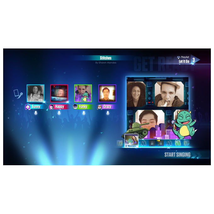 Ubisoft just sing 2017 videogioco musicale per xbox one creazione video 4 giocatori
