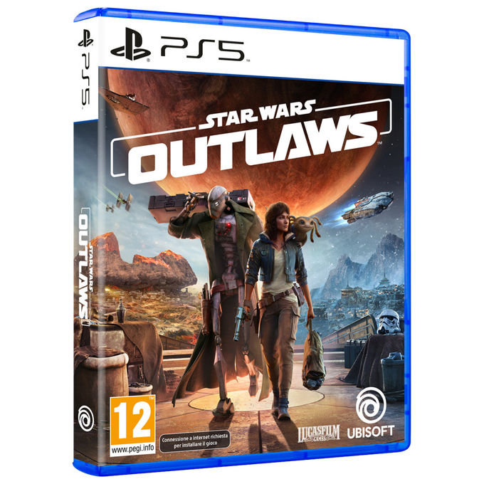 Ubisoft Star Wars Outlaws Videogioco PS5 Azione Avventura Open World PEGI 16