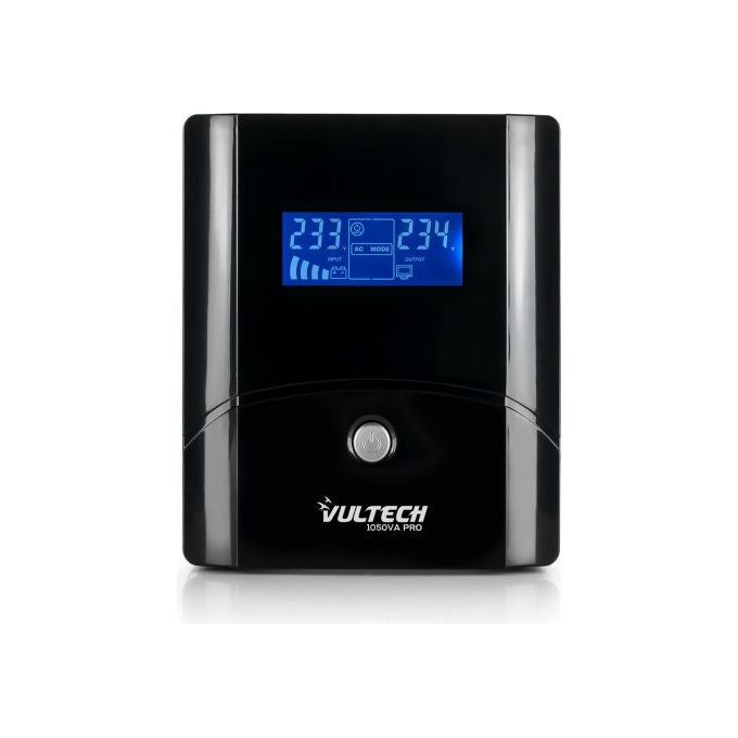 Vultech gruppo di continuita' line interactive 1050va 560w 3 prese usb per computer
