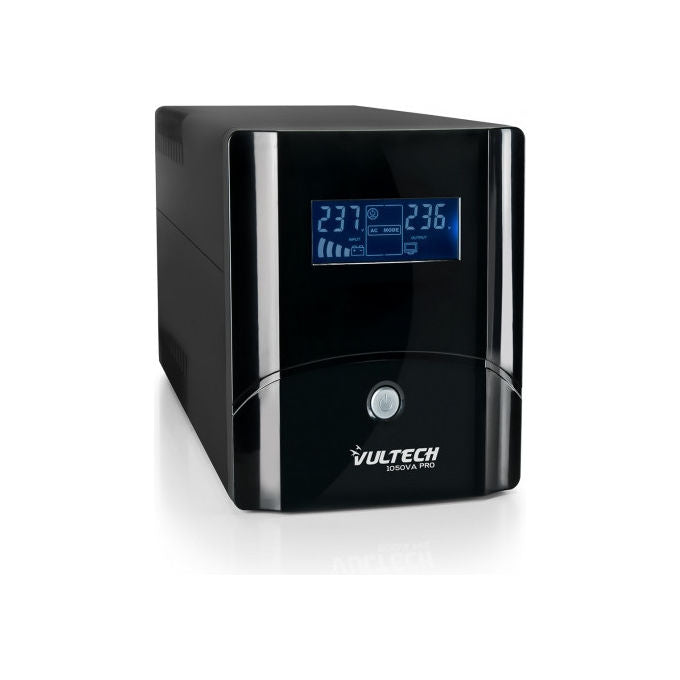 Vultech gruppo di continuita' line interactive 1050va 560w 3 prese usb per computer