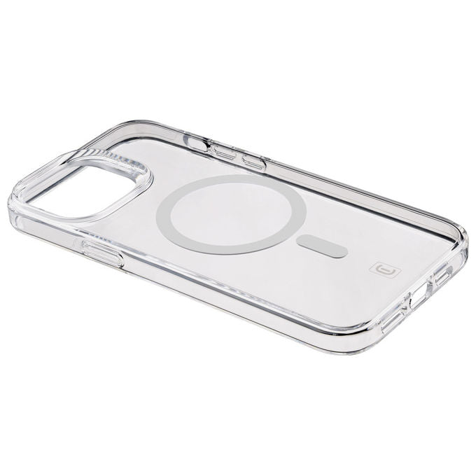Cellularline custodia trasparente per iPhone 15 Pro con MagSafe resistente antiurto