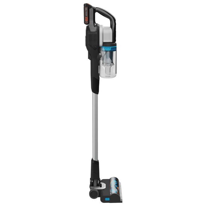 Black and Decker BHFEB520D1 PowerSeries Extreme Aspirapolvere a bastone 2 in 1 senza filo 20V 56 min autonomia ciclonico senza sacchetto colore Nero