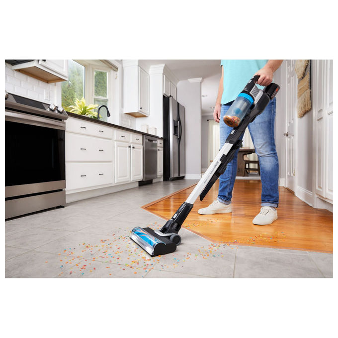 Black and Decker BHFEB520D1 PowerSeries Extreme Aspirapolvere a bastone 2 in 1 senza filo 20V 56 min autonomia ciclonico senza sacchetto colore Nero