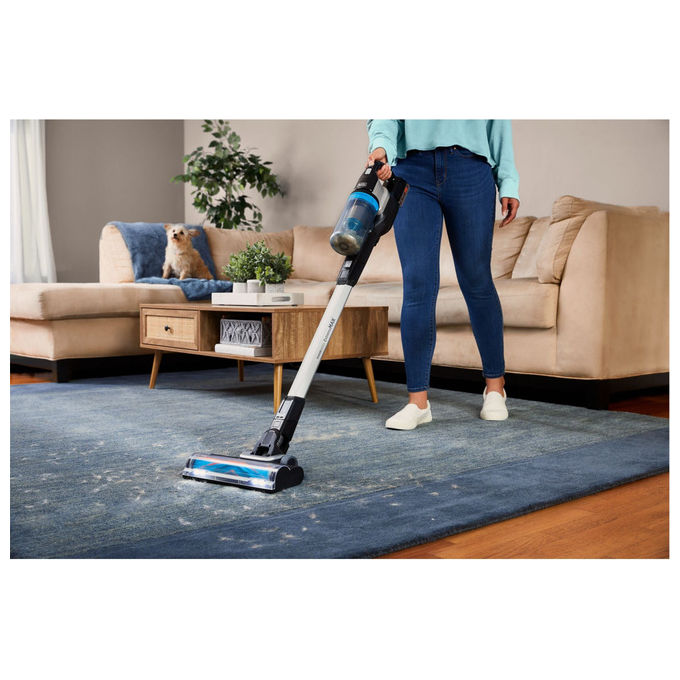 Black and Decker BHFEB520D1 PowerSeries Extreme Aspirapolvere a bastone 2 in 1 senza filo 20V 56 min autonomia ciclonico senza sacchetto colore Nero